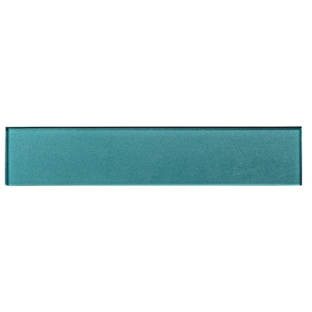 Andova Tiles Kweit 3 in. x 14 in. Glass Metal Look Subway Tile SAM-ANDKWI438